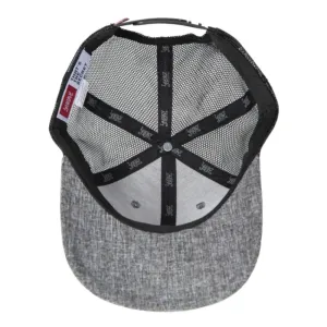 Czapka z daszkiem Lucky John Cap Grey/Black – wędkarska