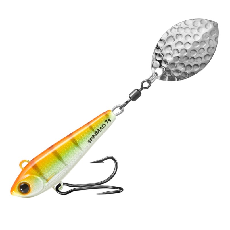 Spinmad Pro Spinner 3108 7 g – wirujący ogonek na płycizny i zarośnięte jeziora