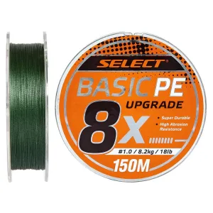 Plecionka Select Basic PE 8x 150 m 0,18 mm 10 kg Dark Green
