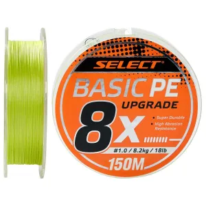 Plecionka Select Basic PE 8x 150 m 0,14 mm 8,2 kg Light Green