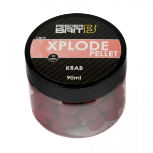 Feeder Bait Xplode Pellet 12mm Krab Crab – pellet z efektem Xplode i aromatem kraba