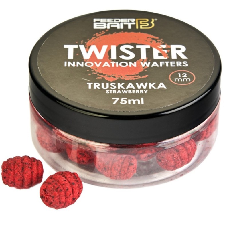 Feeder Bait Twister Truskawka 12 mm – przynęta Wafter o aromacie truskawki