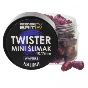 Feeder Bait Mini Ślimak Wafters Halibut 7/10 mm – przynęta wafters o aromacie halibuta