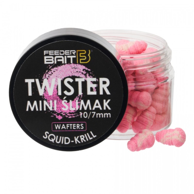 Feeder Bait Mini Ślimak Wafters Squid & Krill 7/10 mm – przynęta wafters do Method Feeder