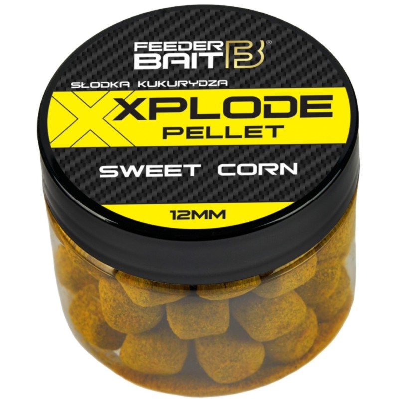 Feeder Bait Xplode Pellet 12mm Sweet Corn – pellet kukurydziany z efektem Xplode