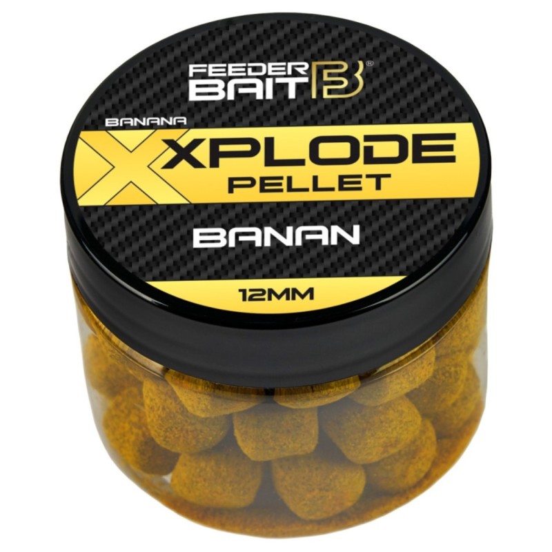 Przynęta Feeder Bait Xplode Pellet Banan 12mm – aromatyczny pellet do method feedera