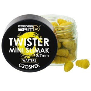 Feeder Bait Mini Ślimak Wafters Czosnek 7/10 mm – przynęta wafters o intensywnym zapachu czosnku