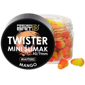 Feeder Bait Mini Ślimak Wafters Mango 7/10 mm – TWISTER – przynęta wafters o aromacie mango