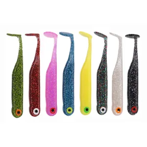 Guma GF1 Great Fish 7 cm 2,5 g Multicolor II – 16 szt.