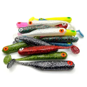 Guma GF1 Great Fish 7 cm 2,5 g Multicolor II – 16 szt.