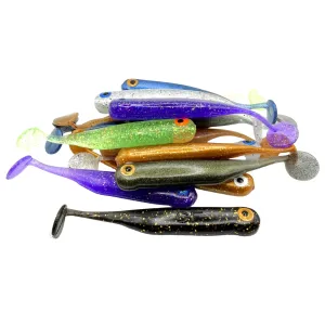 Guma GF1 Great Fish 7 cm 2,5 g Multicolor I – 16 szt.