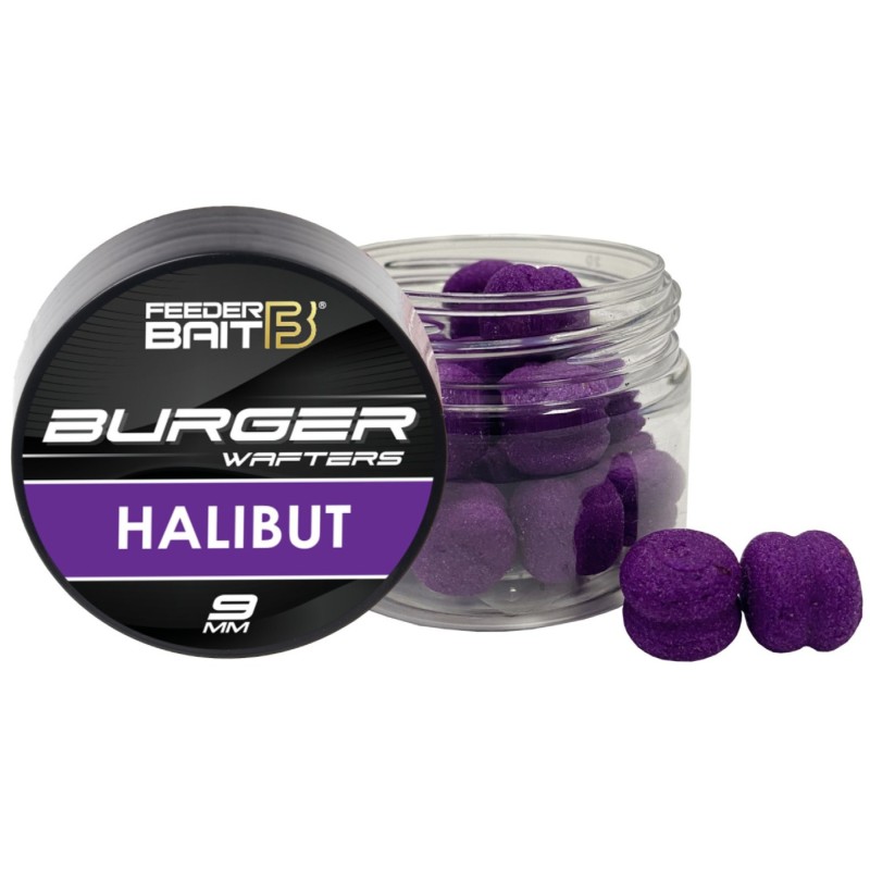 Burger Wafters Halibut Feeder Bait – przynęta wafters do Method Feeder 9 mm