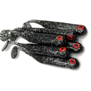 Guma GF1 Great Fish 7 cm 2,5 g Glitter Graphite