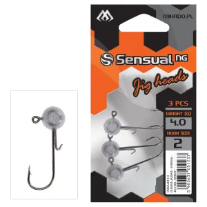 Główka Jigowa Sensual 6 g 4/0 BN Mikado – 3 szt.