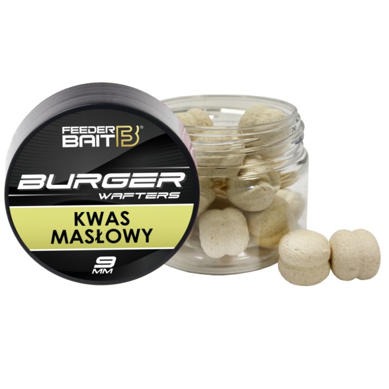 Burger Wafters Kwas Masłowy Feeder Bait – przynęta do Method Feeder 9 mm