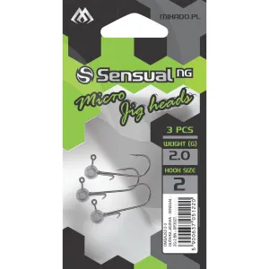 Micro Główka Jigowa Sensual 1 g nr 8 Mikado – 3 szt.