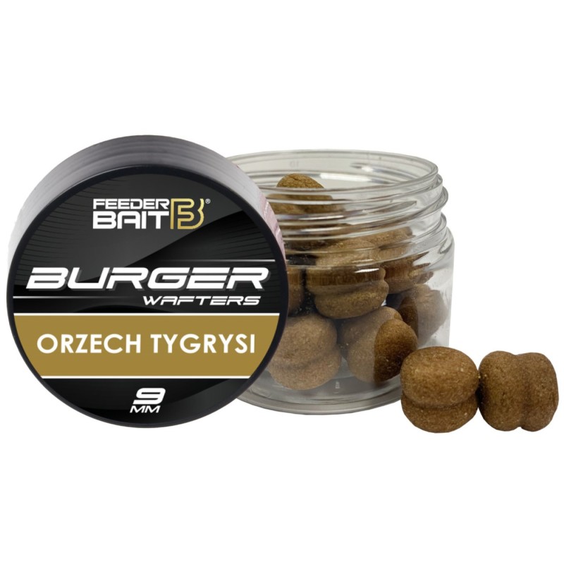 Burger Wafters Orzech Tygrysi Feeder Bait – przynęta wafters do Method Feeder 9 mm