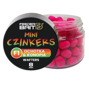 Wafter Feeder Bait Mini Czinkers F1 Ochotka & Konopia 8/6 mm – wafters na zimną wodę