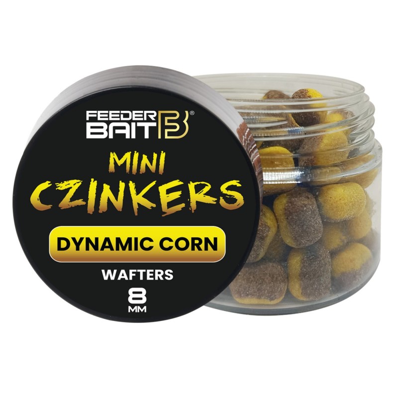 Wafter Feeder Bait Mini Czinkers Dynamic Corn 8/6 mm – wafters kukurydziany Method Feeder