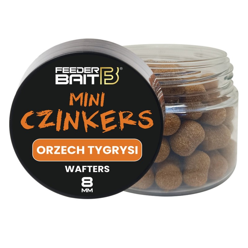 Wafter Feeder Bait Mini Czinkers Orzech Tygrysi 8/6 mm – przynęta method feeder