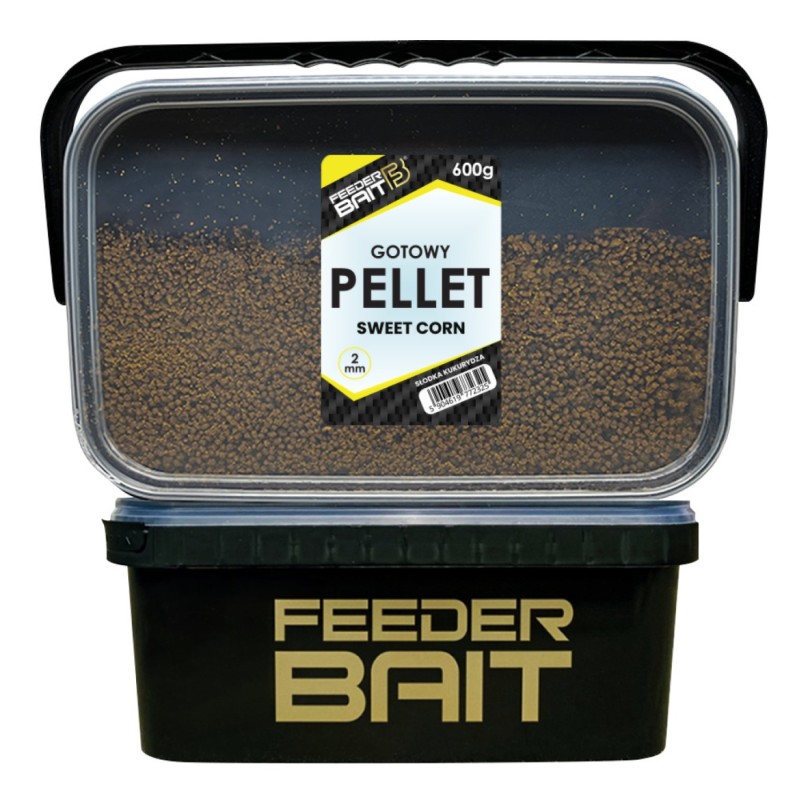 Pellet Gotowy Feeder Bait Sweet Corn 600g – szybkie łowienie bez namaczania