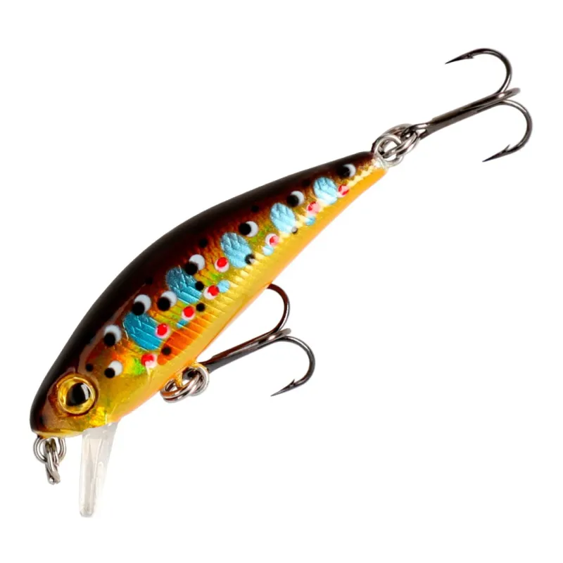 Mikado Twist 4,2 cm 2,8 g Brown Trout BT – wobler twitchingowy