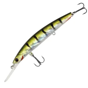Mikado Rumba Twitch 9,5 cm 9 g Green Perch – wobler na szczupaka