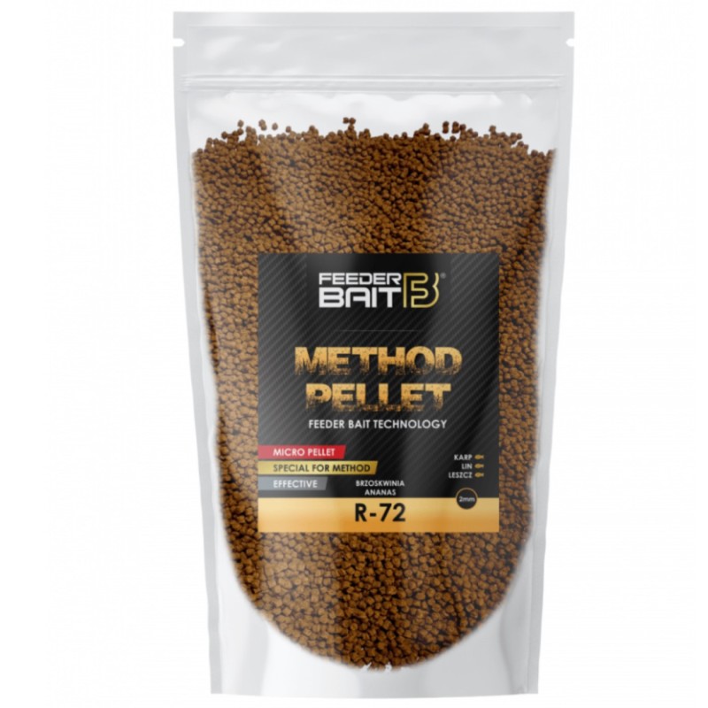 Micro Pellet Feeder Bait 2mm R72 Brzoskwinia – Ananas | Owocowy pellet do method feedera