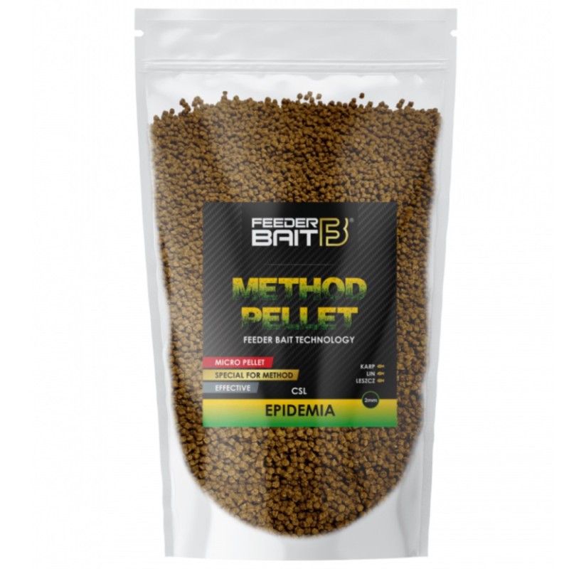 Micro Pellet Feeder Bait 2mm Epidemia CSL – skuteczny pellet na bazie CSL do method feedera