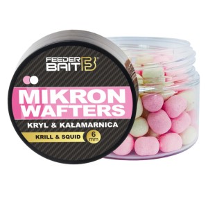 Dumbell Wafter Feeder Bait Mikron 6mm Kryl Kałamarnica – skuteczna przynęta na duże ryby