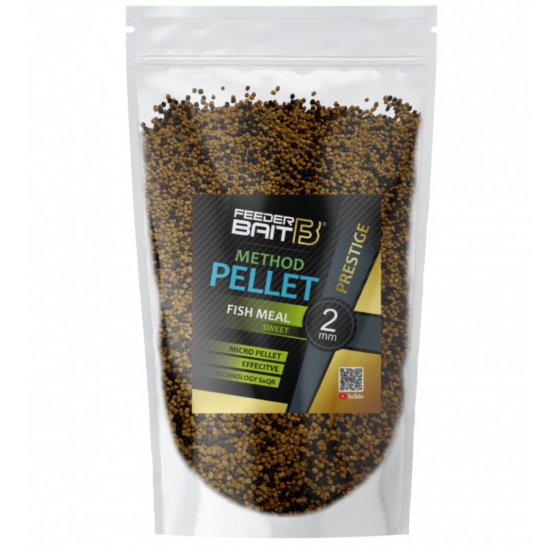 Pellet Prestige Fish Meal Sweet 2mm – Feeder Bait | Zielony pellet o słodko-rybnym aromacie