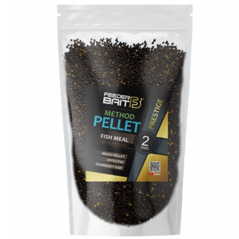 Pellet Prestige Fish Meal Dark Natural 2mm – Feeder Bait | Naturalny pellet rybny klasy premium