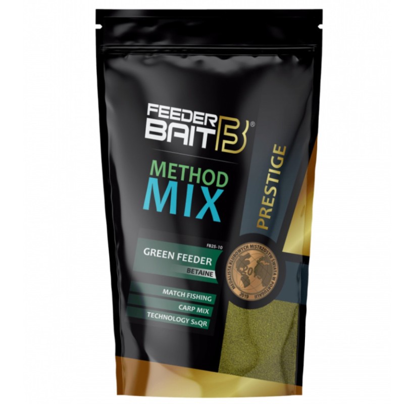 Method Mix Prestige Green Feeder Betaina 800g – zanęta z betainą i mączką rybną