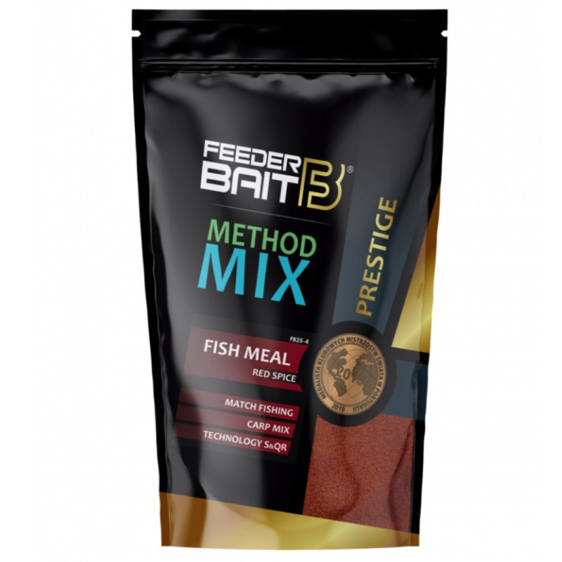 Method Mix Prestige Fish Meal Dark Red Spice 800g – rybna mieszanka z nutą przypraw