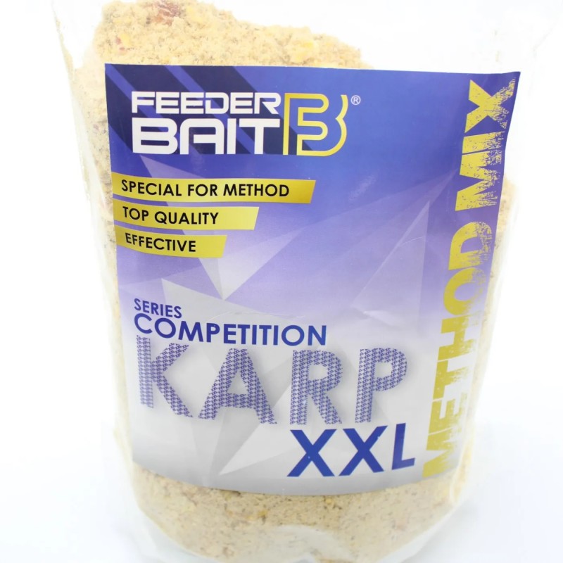 Feeder Bait Method Mix Competition Karp XXL 800 g – profesjonalna zanęta do Method Feeder