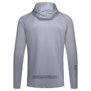 Bluza z kapturem z filtrem UPF Szara Mikado S