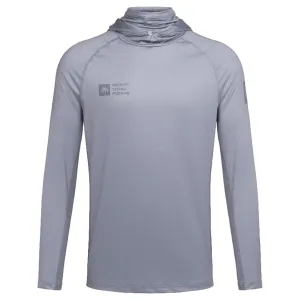 Bluza z kapturem z filtrem UPF Szara Mikado L