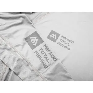 Bluza z kapturem z filtrem UPF Szara Mikado 4XL