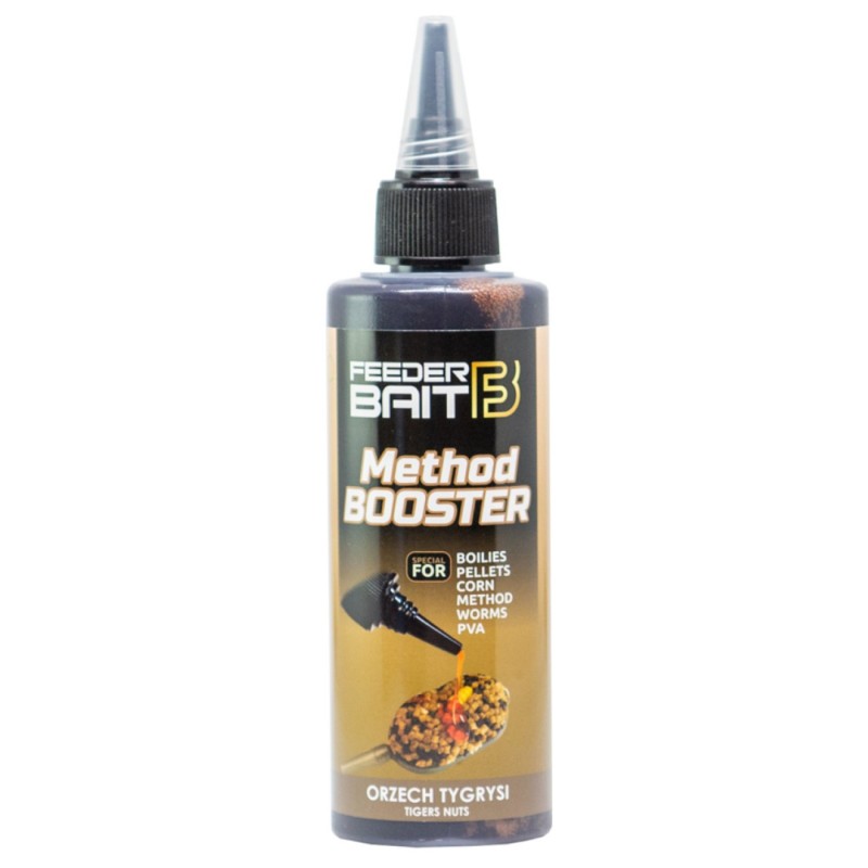 Feeder Bait Method Booster Orzech Tygrysi 100ml – booster o naturalnym aromacie orzechowym