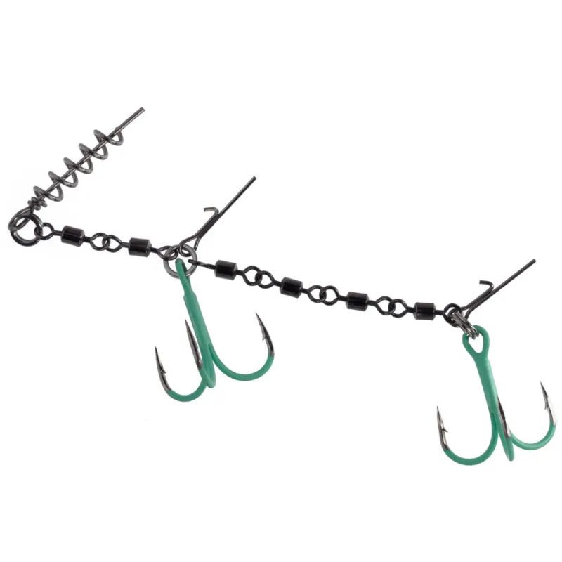 Dozbrojka Mikado Jaws Double Evo Stinger 35kg 2/0