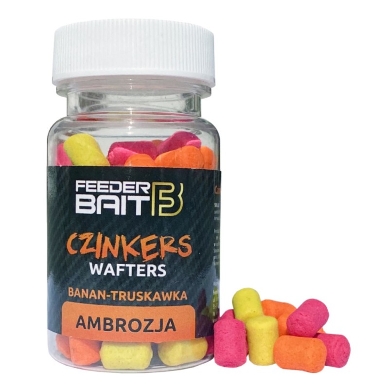 Feeder Bait Czinkers Ambrozja Banan & Truskawka 7/10mm – przynęta typu Wafters