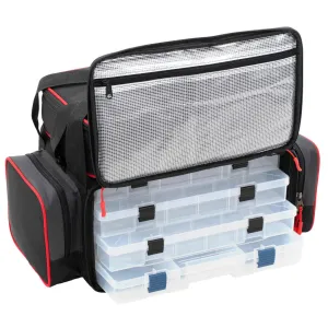 Torba Spinningowa Mikado z pudełkami L - 49x26x32