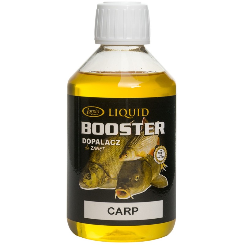 Lorpio Liquid Booster Carp 250ml – słodki booster karpiowy do zanęt