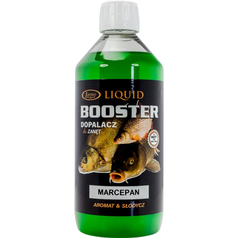 Lorpio Liquid Booster Marcepan 500ml – aromatyczny dopalacz do zanęt