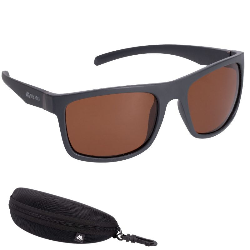 Okulary Polaryzacyjne Mikado Brązowe 2025 – lekkie, pływające i elastyczne