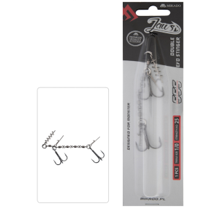 Dozbrojka Mikado Jaws Evo Stinger 25kg (1/0) | System do dużych gum