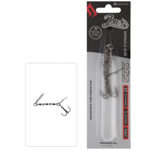Dozbrojka Mikado Jaws Evo Stinger 25kg (roz. 1) | System z wkrętem i pinem