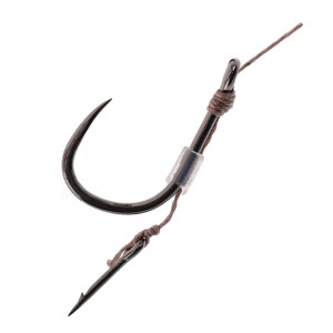 Przypon Mikado Method Feeder z Igłą bez Zadziora Hak 6 Plecionka 0.12mm – 8 sztuk