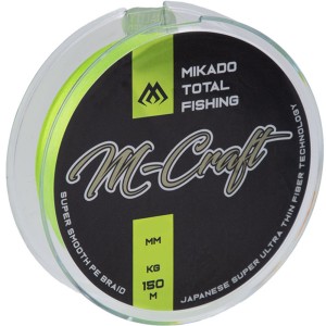 Plecionka Mikado M-Craft Braid 0.03 mm 150 m Fluo – Ultralight Precyzja