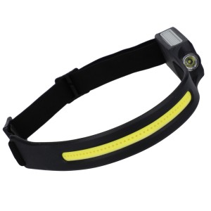 Latarka czołowa Mikado Pasek LED 350 lm z czujnikiem ruchu – ładowanie USB-C